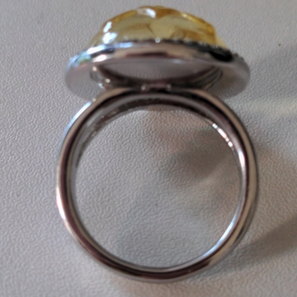 Vintage LIA SOPHIA Ring Sugar Blossom Dome Ladies Ring Size 8 NWOT - Picture 3 of 4